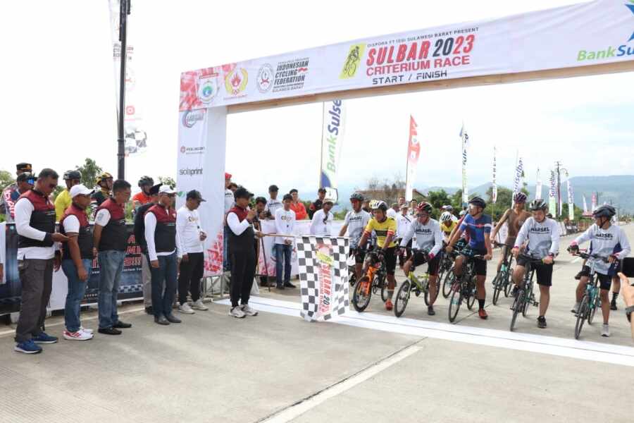 Ajang Balap Sepeda Terbesar di Sulbar